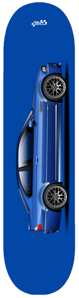 Factory Fresh Series BMW E46 M3 Skateboard Deck Estoril Blue