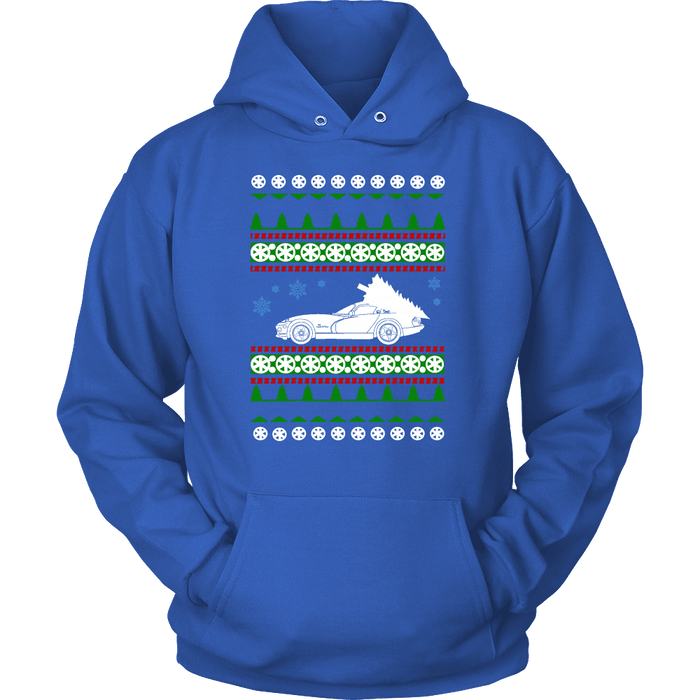 Viper 2nd Generation american car or truck like a  Ugly Christmas Sweater hoodie and long sleeve t-shirt ACR SRT sweatshirt