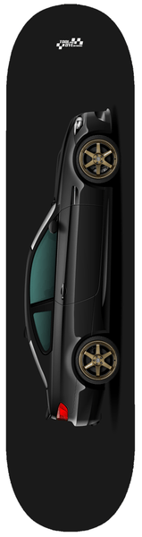 Car Art E92 M3 BMW Skateboard Deck 7-Ply Hard Rock Canadian Maple Black V2