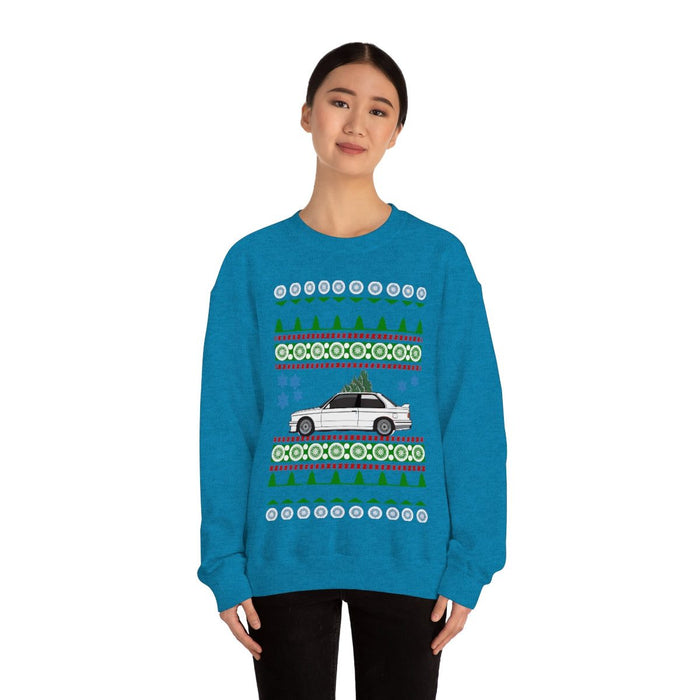 German Car like E30 M3 Ugly Christmas Sweater Sweatshirt V5 many colors