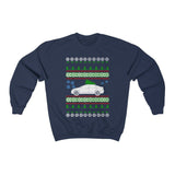 Korean Car like a 2013 Elantra Hyundai Ugly Christmas Sweater Sweatshirt