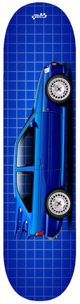 Car Art Ford Escort RS Skateboard Deck V4