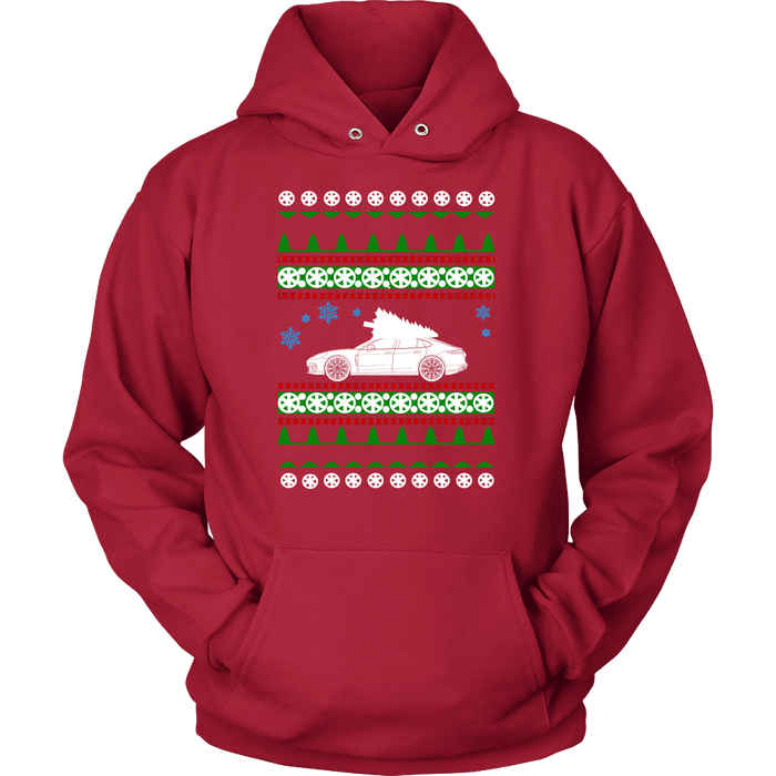 German Car similar to a Panamera Ugly christmas sweater, hoodie and long sleeve t-shirt sweatshirt