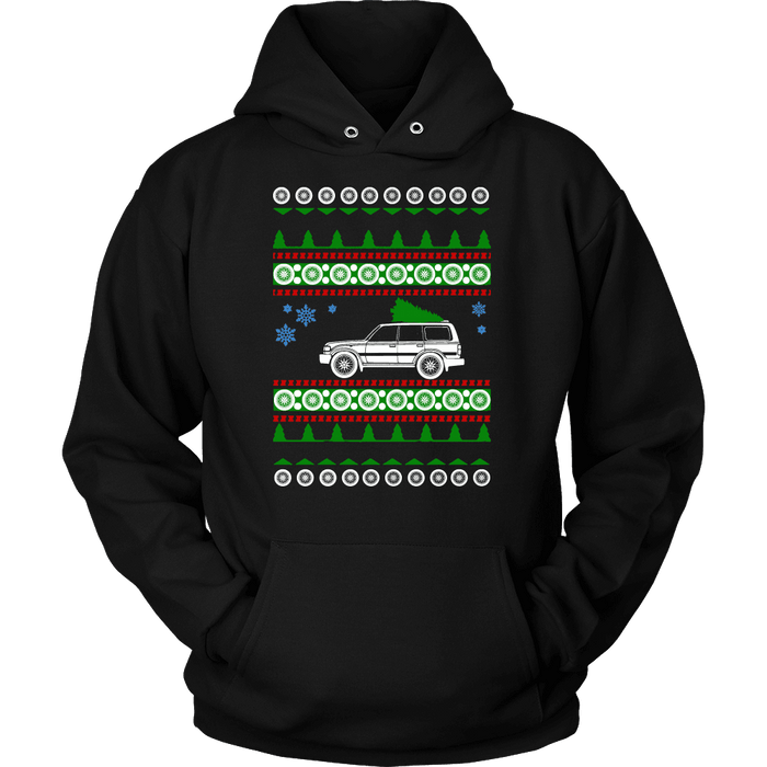 Toyota Land Cruiser 80 ugly christmas sweater sweatshirt