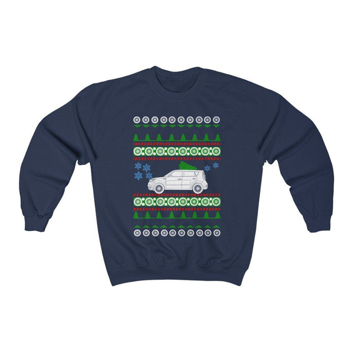 Car like a Soul Ugly Christmas Sweater kia