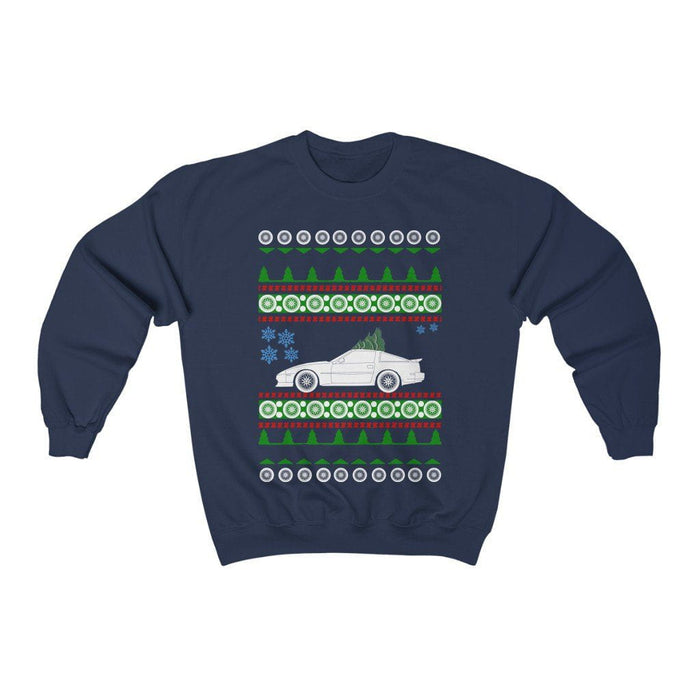 Car like a Nissan Z31 300z 300ZX ugly christmas sweater sweartshirt