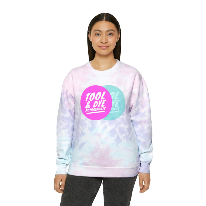 Tool and Dye Motorsports Logo Tie-Dye Sweatshirt