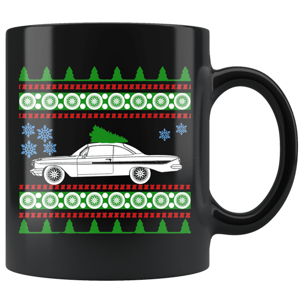 1961 Chevy Impala Christmas Sweater Mug