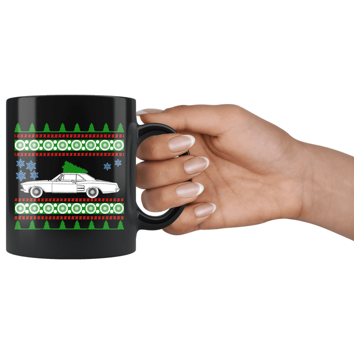 1964 Buick Riviera Christmas Sweater Mug