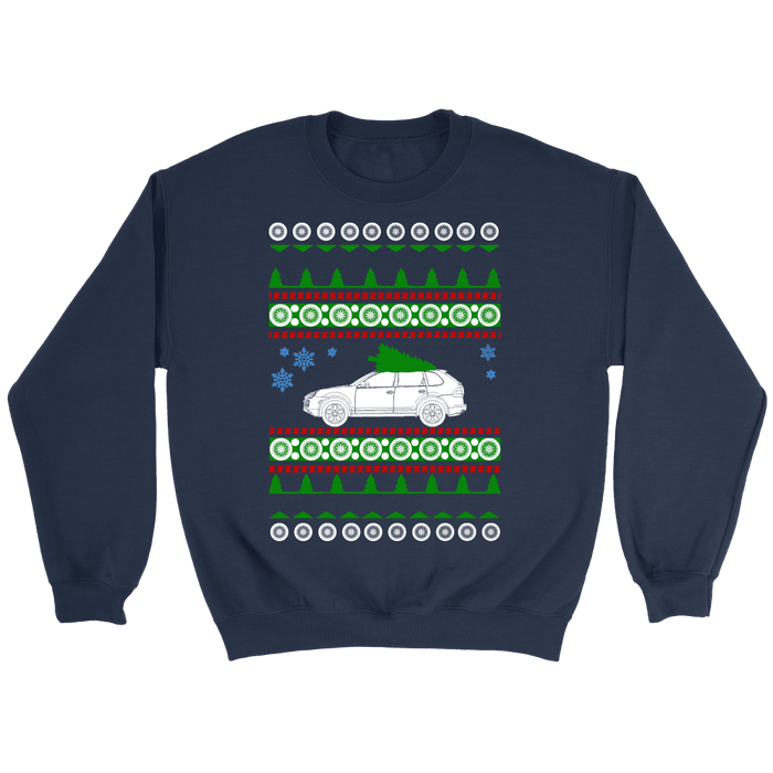 German Car similar to a Cayenne Turbo Ugly Christmas Sweater, hoodie and long sleeve t-shirt sweatshirt