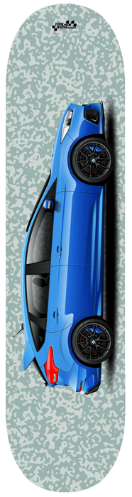 Car Art Ford Focus RS Skateboard Deck V2