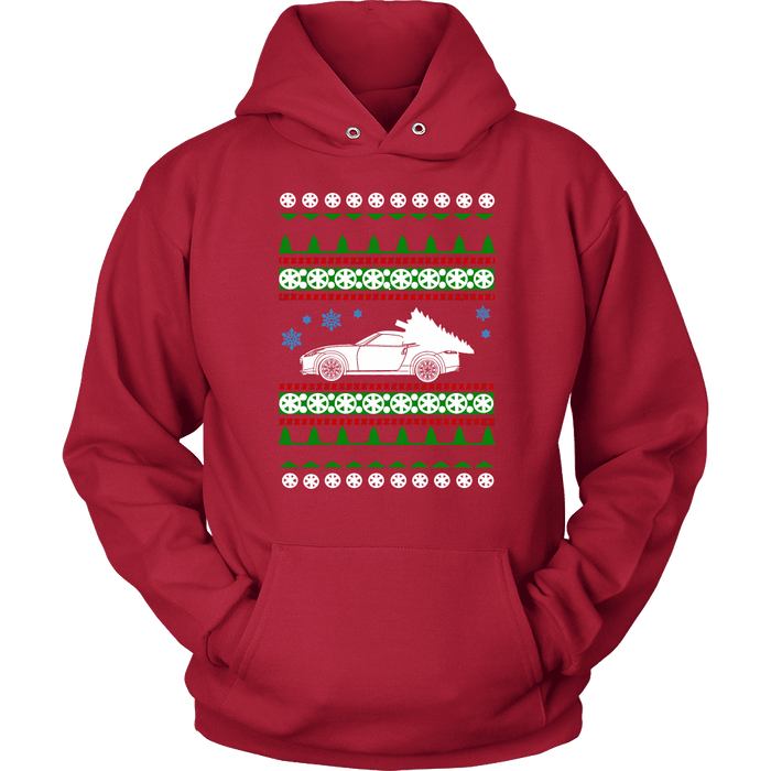 Nissan 370Z Ugly Christmas Sweater Hoodie and long sleeve T-shirt sweatshirt