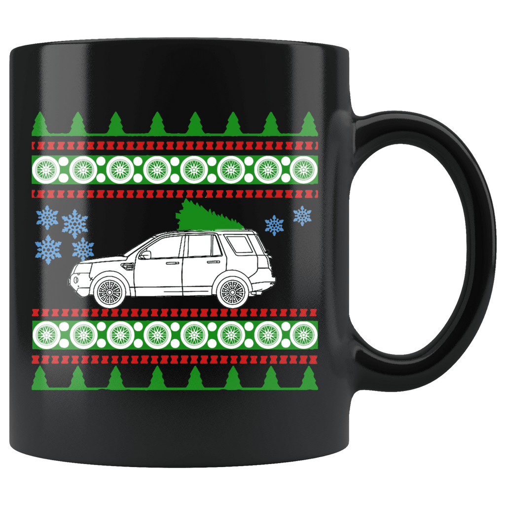 Land Rover LR2 Ugly Christmas Sweater Mug