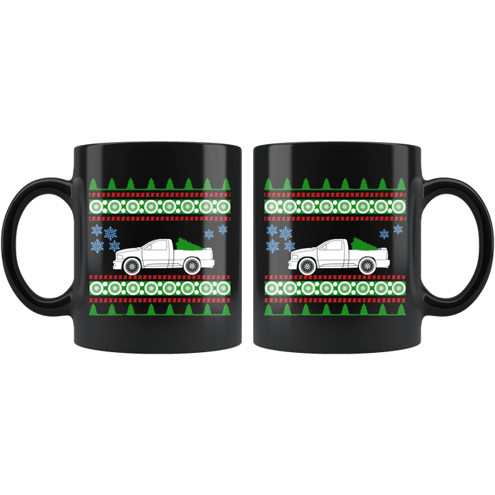 truck like aRam SRT10 Viper Truck Ugly Christmas Sweater Mug