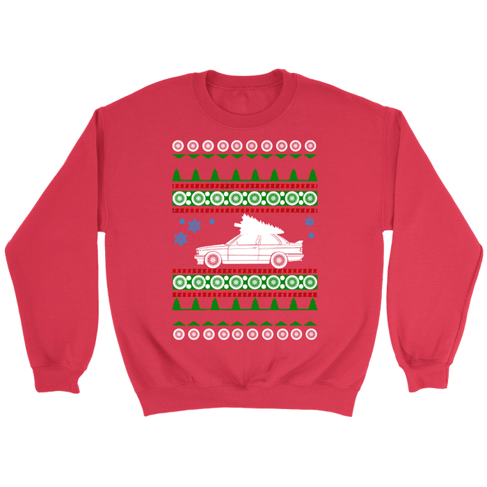 BMW E30 new M3 Premium Ugly Christmas Sweater Hoodie and Long Sleeve T-shirt sweatshirt