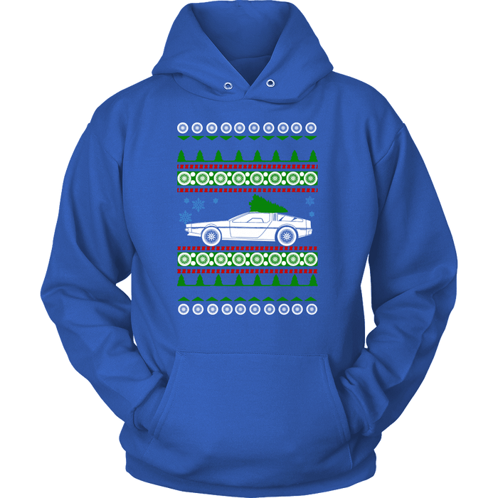 DeLorean DMC-12 Ugly Christmas Sweater, Hoodie and long sleeve t-shirt sweatshirt