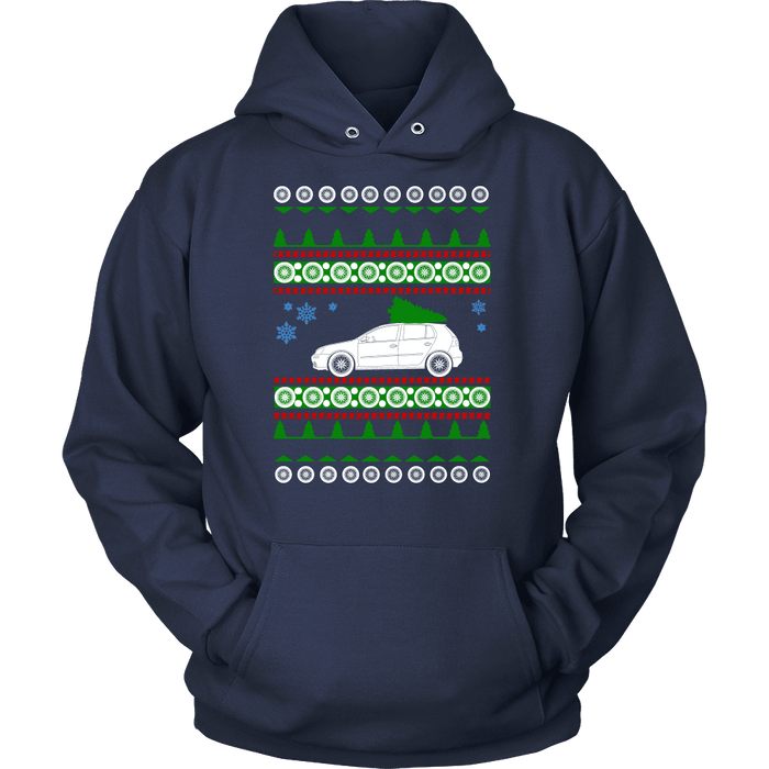 German Car like car like a MK5 GTI Golf 4 door Ugly Christmas Sweater, hoodie and long sleeve t-shirt sweatshirt