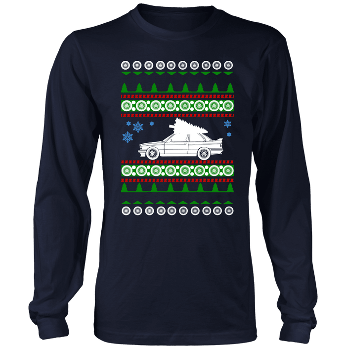 BMW E30 new M3 Premium Ugly Christmas Sweater Hoodie and Long Sleeve T-shirt sweatshirt