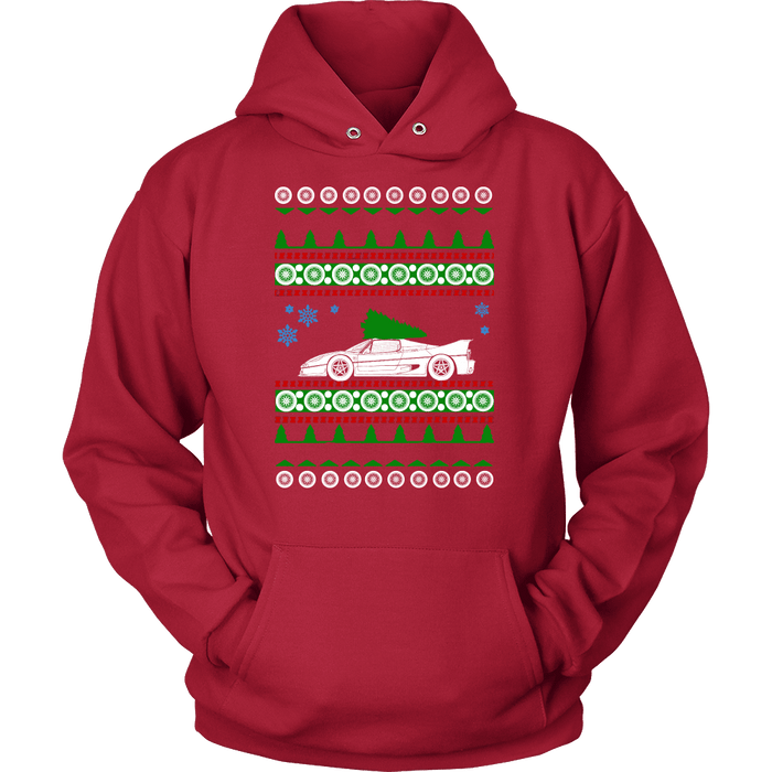 Ferrari F50 Ugly Christmas Sweater, hoodie and long sleeve t-shirt sweatshirt