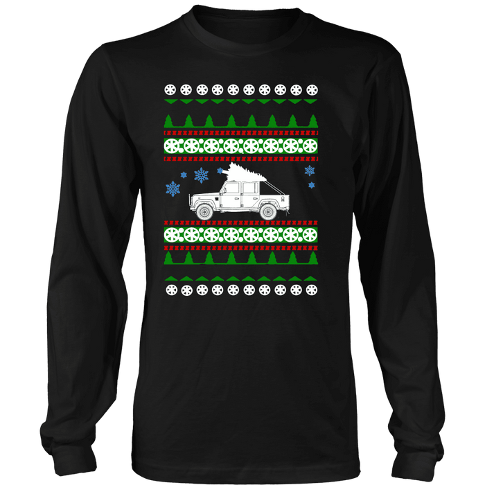 Land Rover Defender 110 Ugly Christmas Sweater, hoodie and long sleeve t-shirt sweatshirt