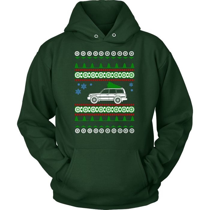 Toyota Land Cruiser 80 ugly christmas sweater sweatshirt