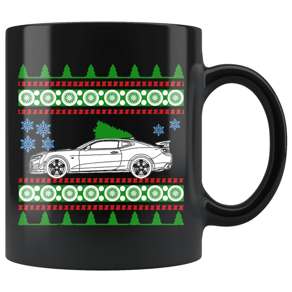 2018 Chevy Camaro ZL1 Ugly Christmas Sweater Mug