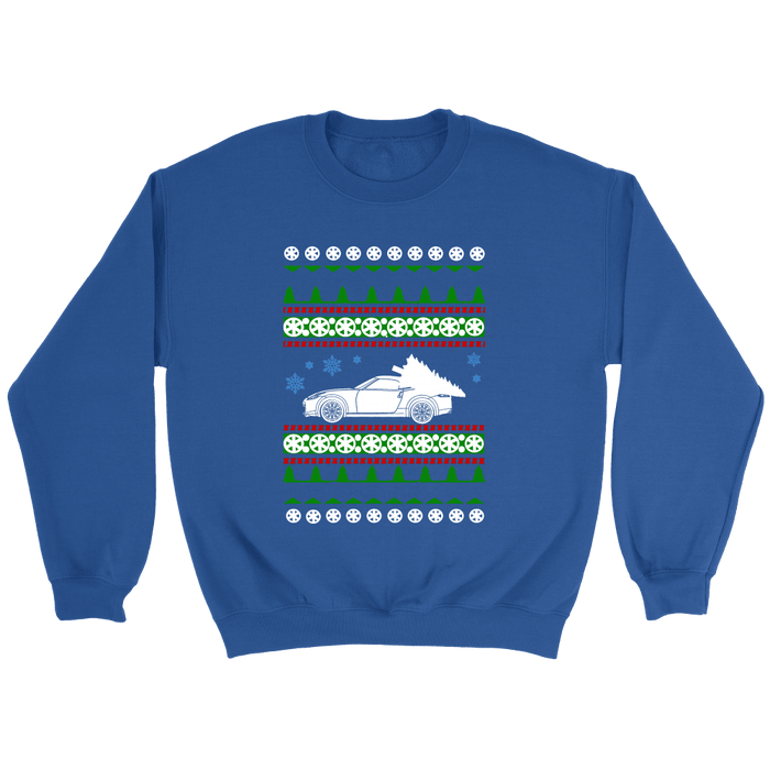 Nissan 370Z Ugly Christmas Sweater Hoodie and long sleeve T-shirt sweatshirt