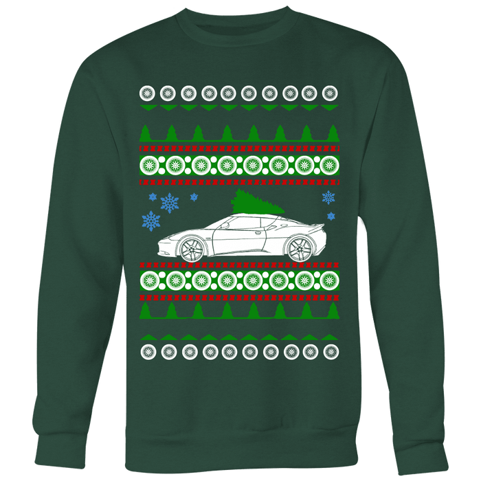 Lotus Evora Ugly Christmas Sweater, hoodie and long sleeve t-shirt sweatshirt