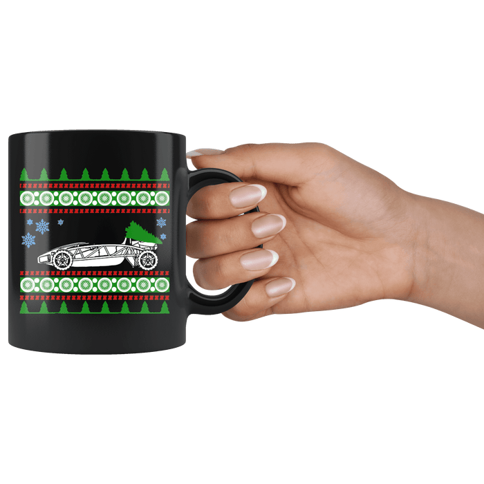 Ariel Atom Ugly Christmas Sweater Mug