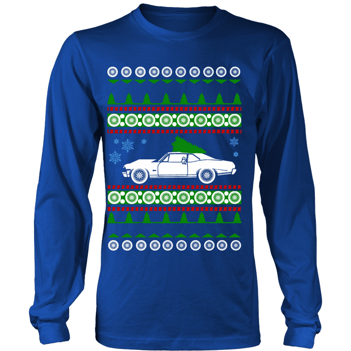 Chevy Nova Ugly Christmas "Sweater" long sleeve t-shirt sweatshirt