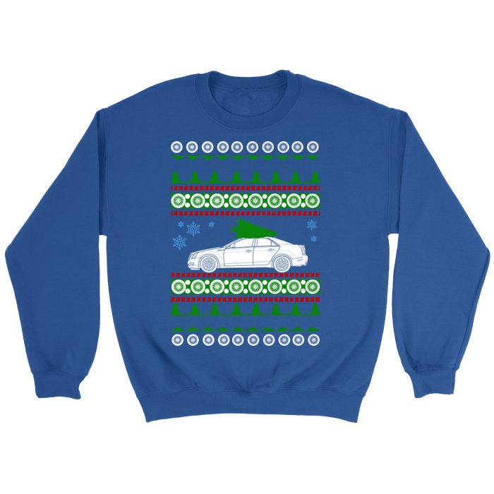 Cadillac CTS-V Ugly Christmas Sweater, hoodie and long sleeve t-shirt sweatshirt