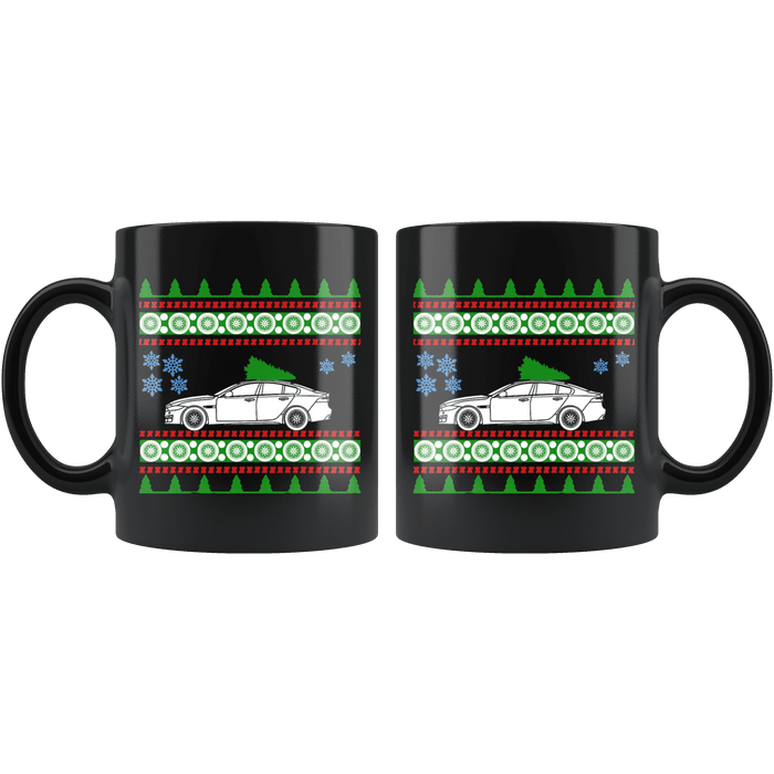 2016 Jaguar XJ Ugly Christmas Sweater Mug