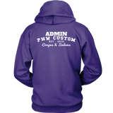 PNW Coupes and Sedans Admin Boost Hoodie Purple and Gray