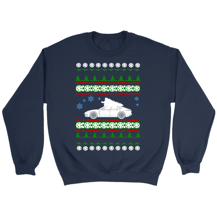 German Car similar to a Panamera Ugly christmas sweater, hoodie and long sleeve t-shirt sweatshirt