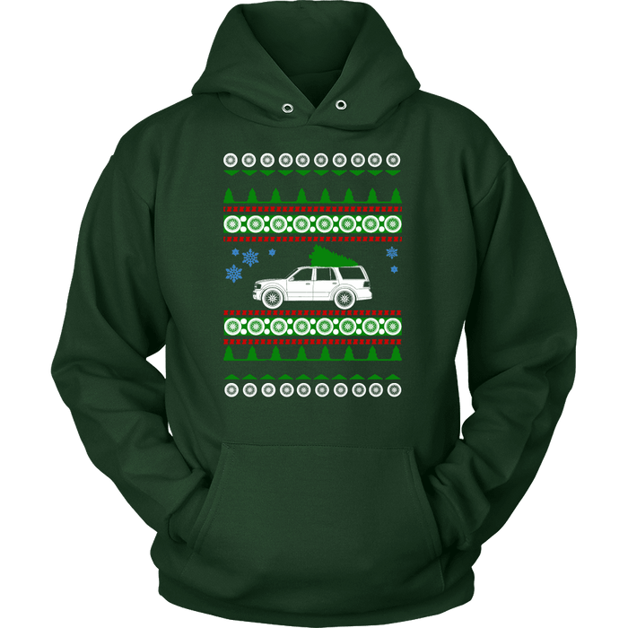 Lincoln Navigator ugly christmas sweater, hoodie and long sleeve t-shirt sweatshirt