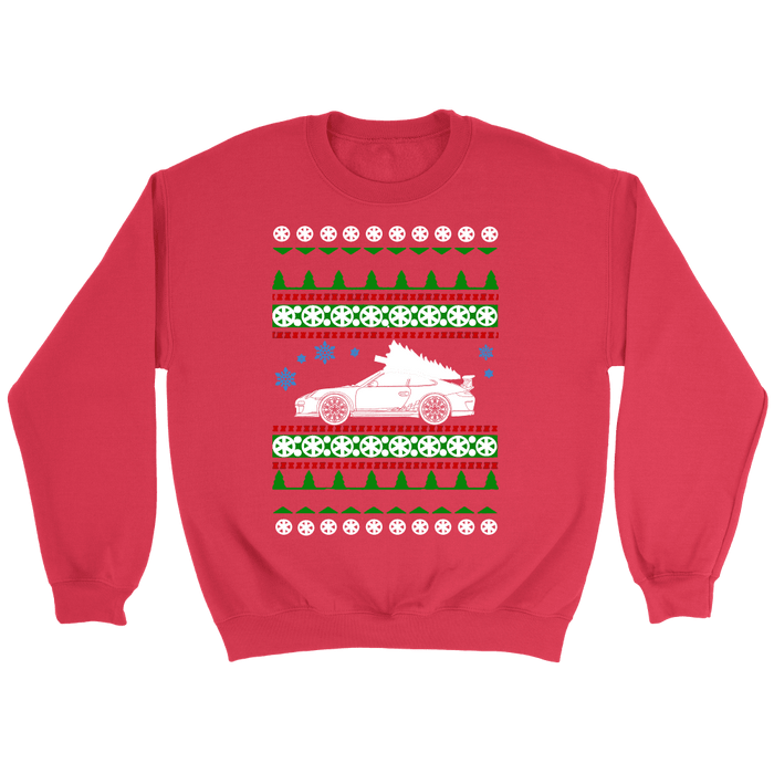 German Sports Car Porsche style 997 GT3 Ugly Christmas Sweater, hoodie and long sleeve t-shirt sweatshirt