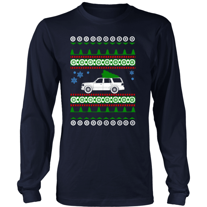 Lincoln Navigator ugly christmas sweater, hoodie and long sleeve t-shirt sweatshirt