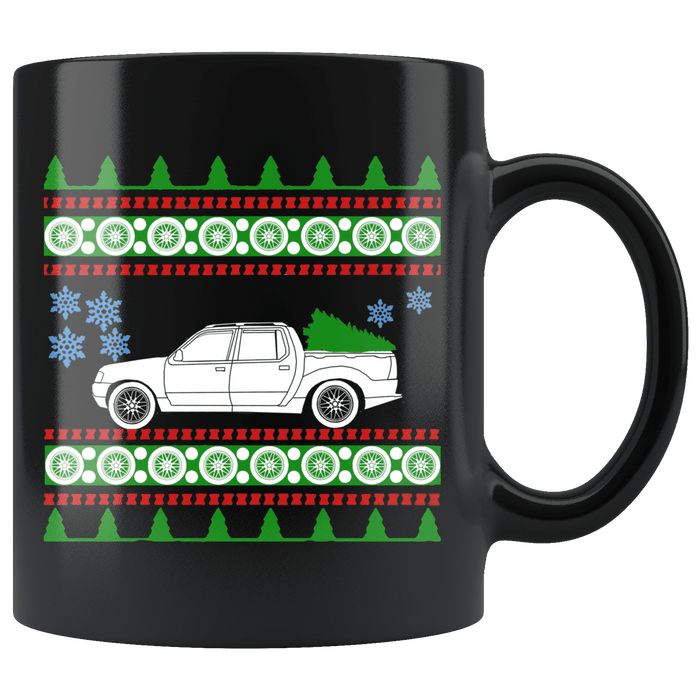 2004 Ford Explorer Sport Trac XLT Christmas Sweater Mug