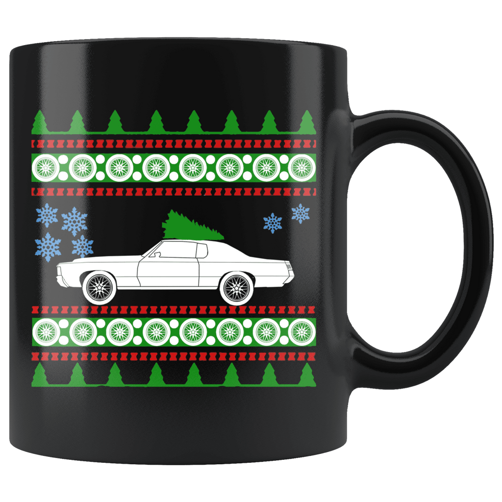 1972 Pontiac Grand Prix Christmas Sweater Mug