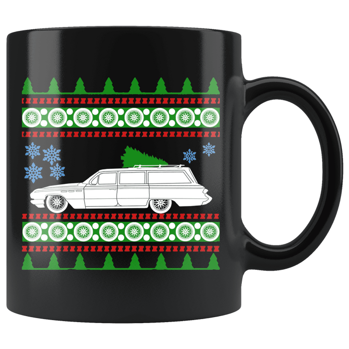 1962 Buick Invicta Christmas Sweater Mug