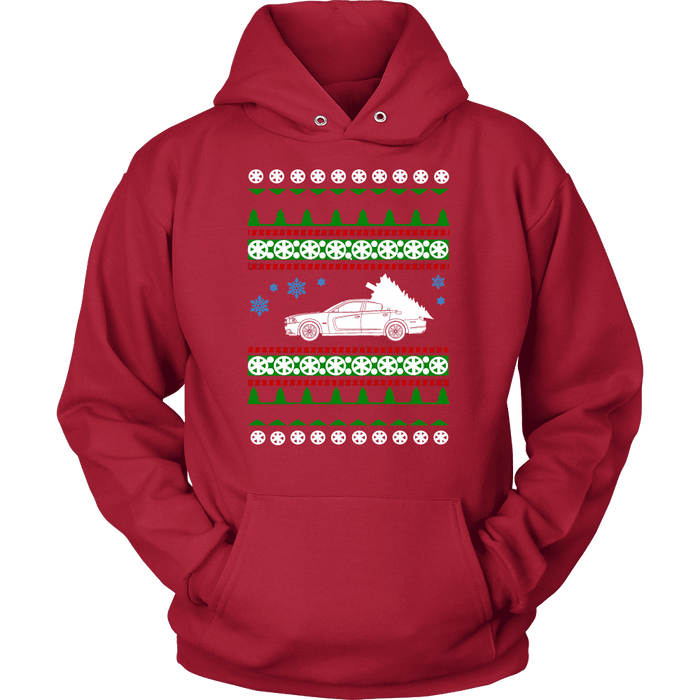 american car or truck like a  Charger SRT Hellcat Ugly christmas sweater, hoodie and long sleeve t-shirt sweatshirt