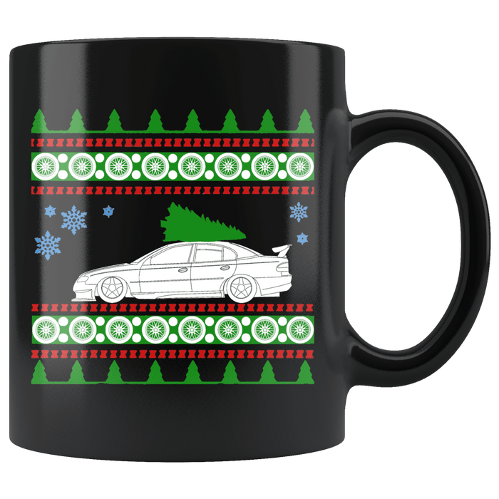 Holden Commodore VE Ugly Christmas Sweater Mug