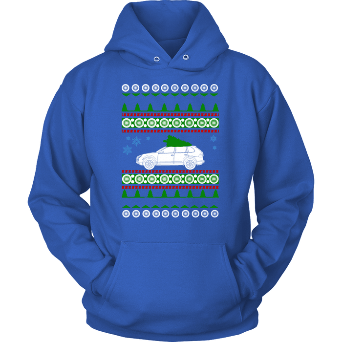 German Car similar to a Cayenne Turbo Ugly Christmas Sweater, hoodie and long sleeve t-shirt sweatshirt