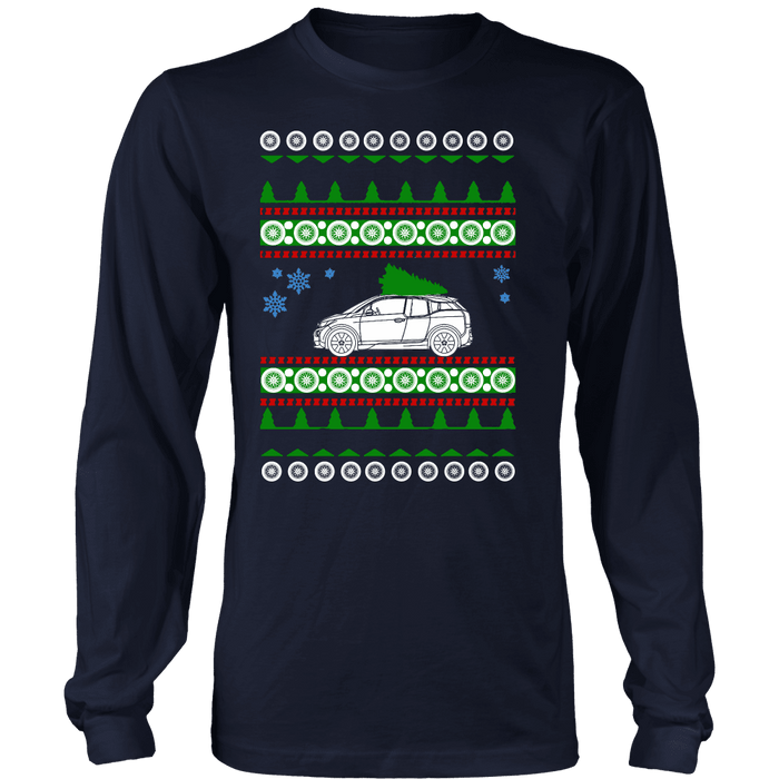 BMW i3 2014 Ugly Christmas Sweater, Hoodie and Long Sleeve T-shirt sweatshirt