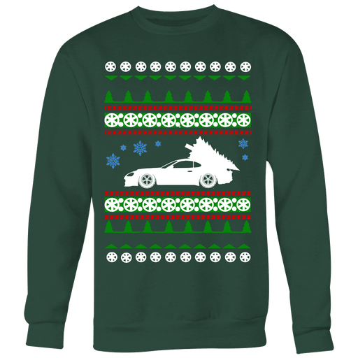 toyota mk4 supra ugly christmas sweater