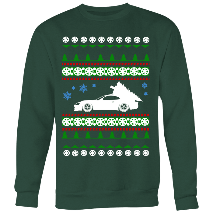 toyota mk4 supra ugly christmas sweater