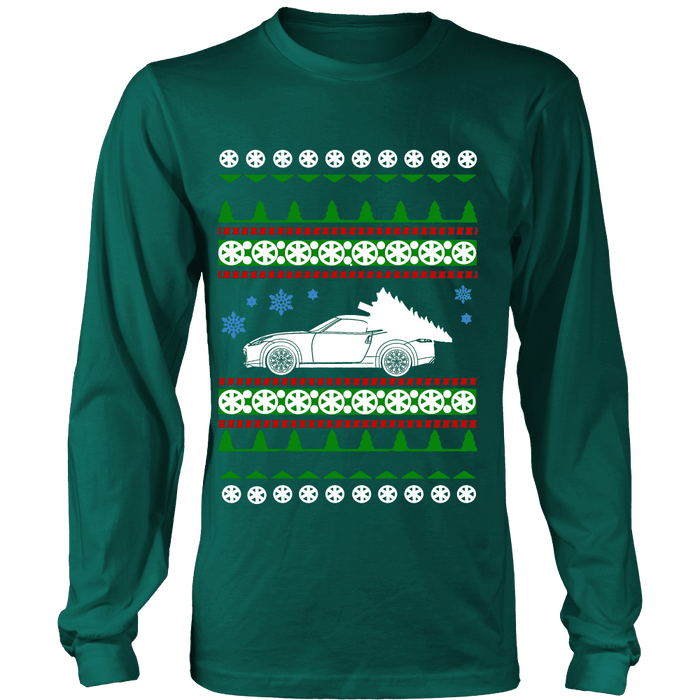 Nissan 370Z Ugly Christmas Sweater Hoodie and long sleeve T-shirt sweatshirt