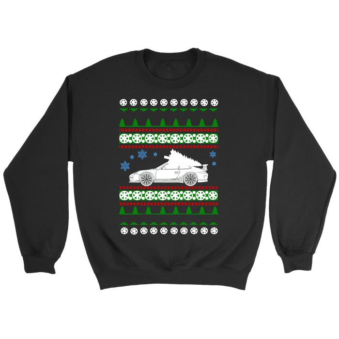 German Sports Car Porsche style 997 GT3 Ugly Christmas Sweater, hoodie and long sleeve t-shirt sweatshirt