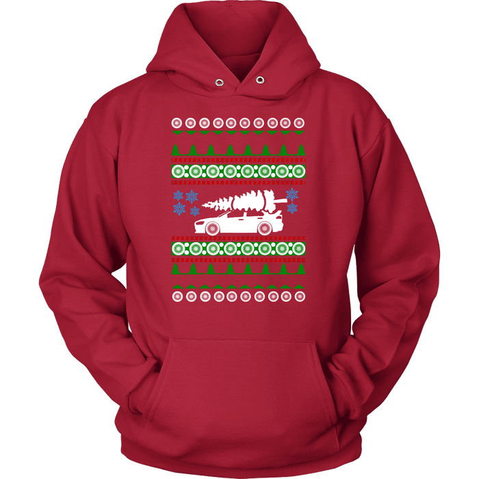 Lancer Evo 10 white tree Ugly Christmas Sweater, Hoodie and long sleeve T-shirt sweatshirt