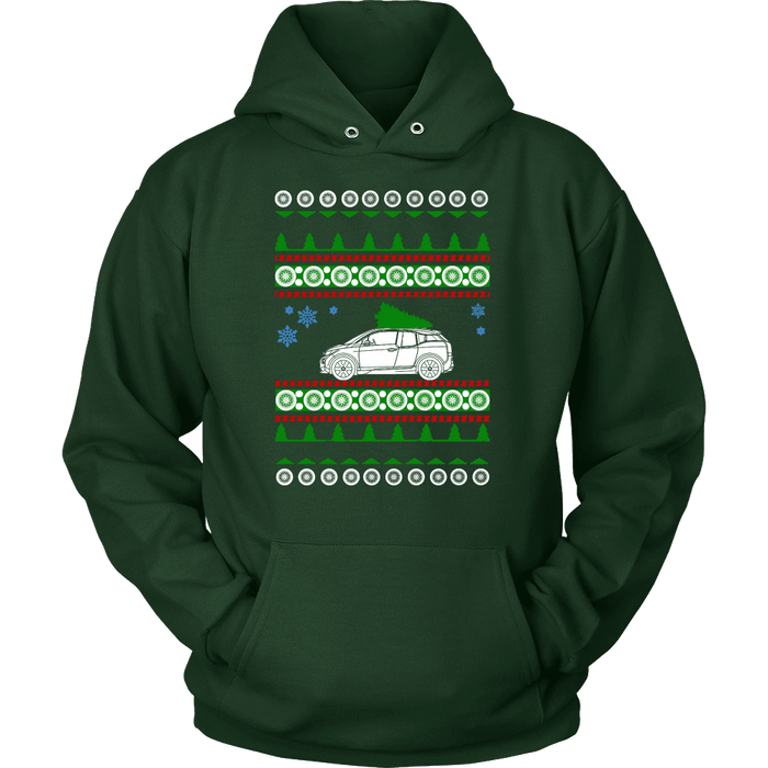 BMW i3 2014 Ugly Christmas Sweater, Hoodie and Long Sleeve T-shirt sweatshirt